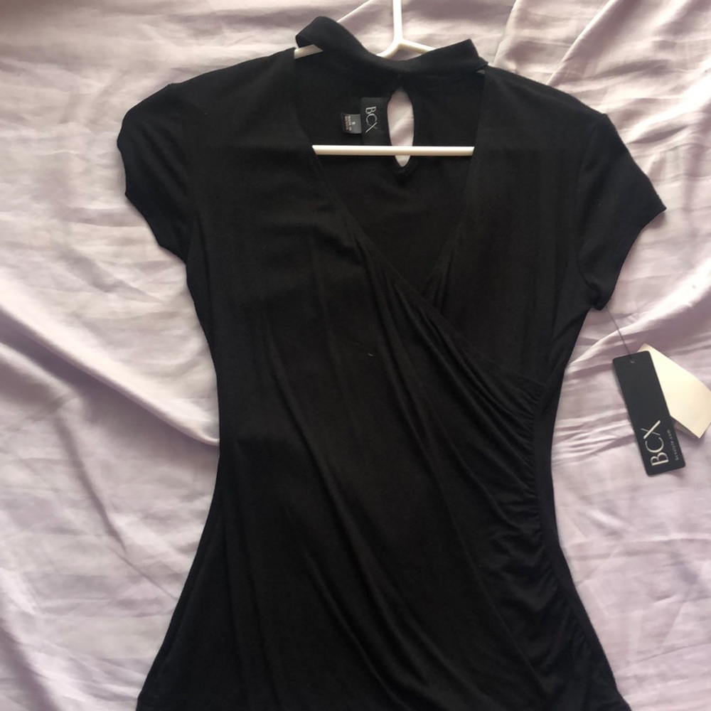 Black V Neck Shirt